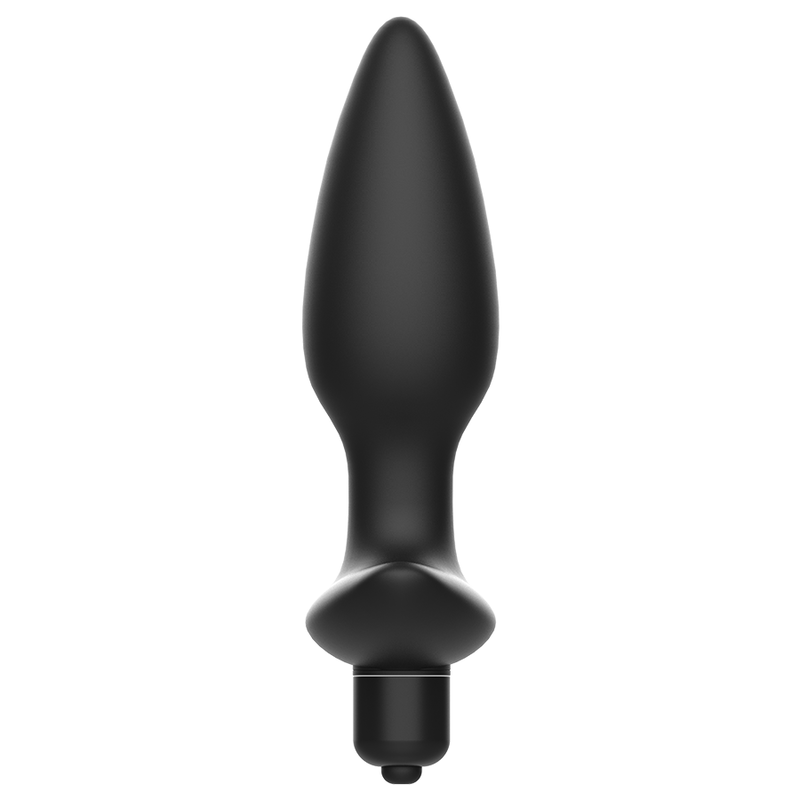 VERSLAAFD SPEELGOED - MASAJEADOR ANAAL PLUG MET VIBRACION NEGRO