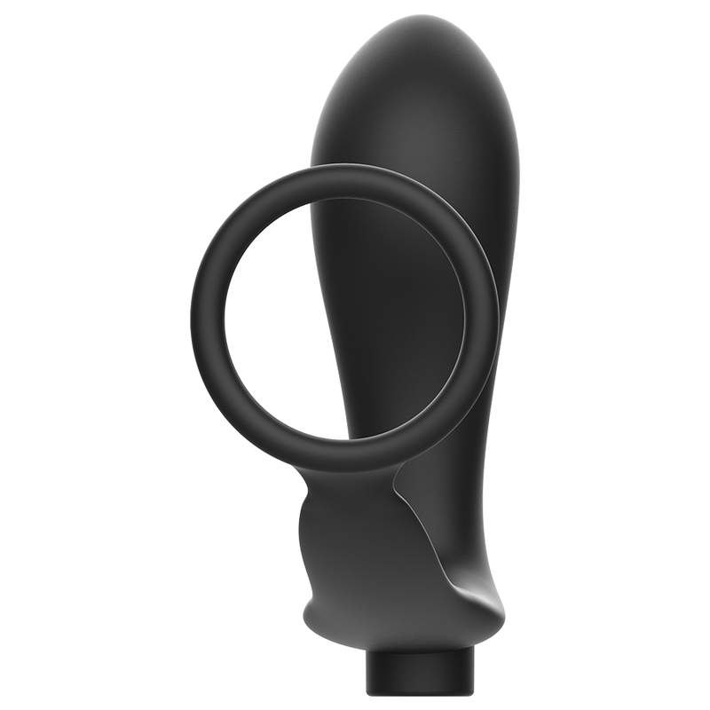 VERSLAAFD SPEELGOED - ANILLA PENE MET PLUG ANALE BEDIENING AFSTANDSBEDIENING NEGRO OPLAADBAAR