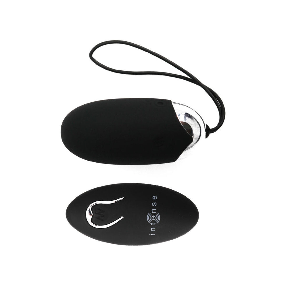 Intense – Oeuf vibrant flippy II avec télécommande noir