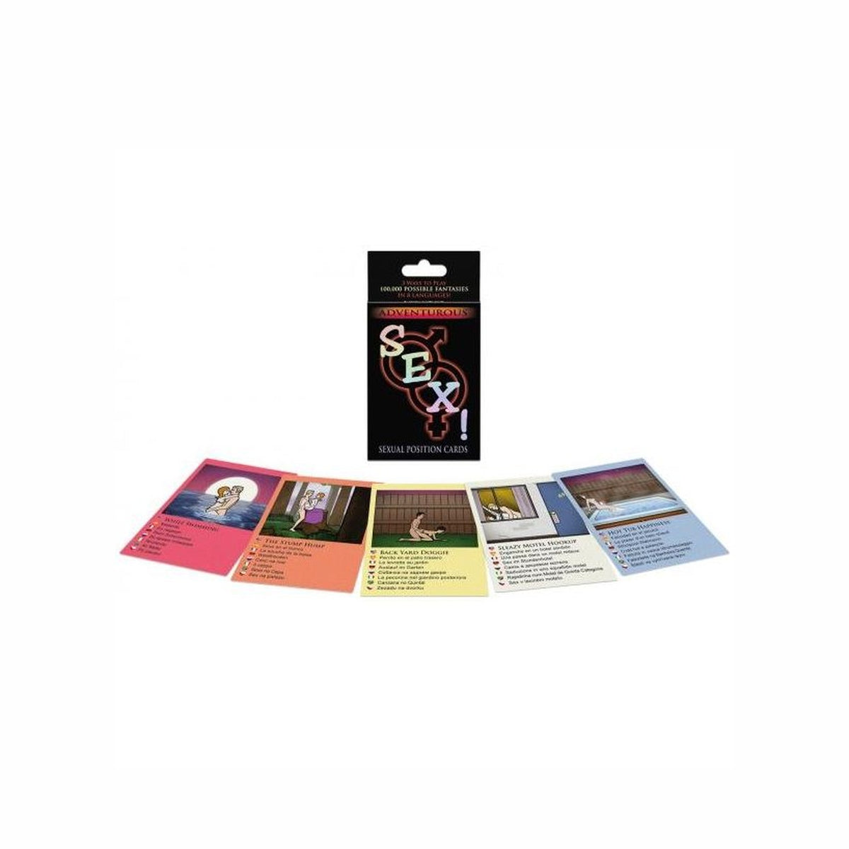 Kheper Games – Sexe aventureux !, jeu de cartes (50 cartes)