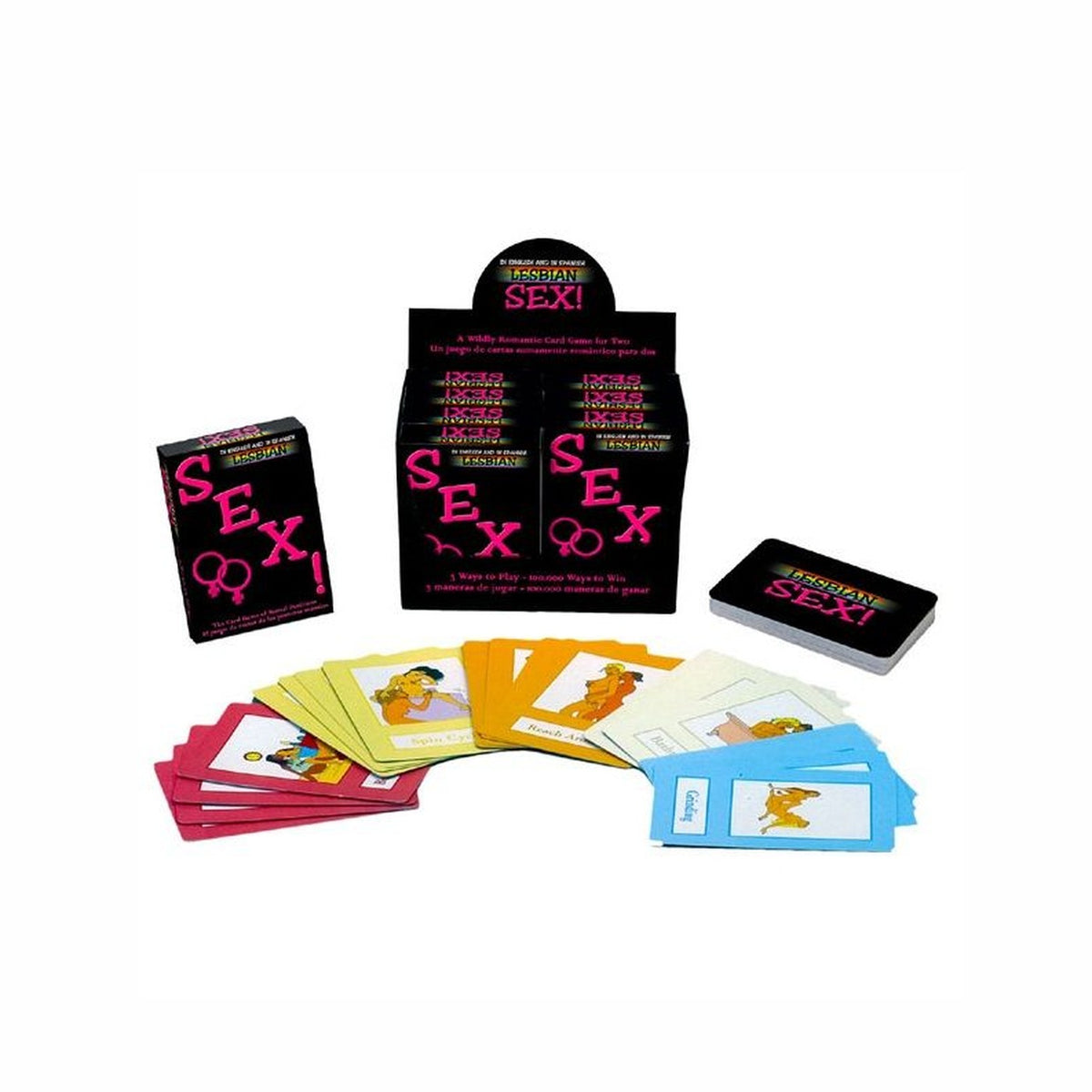 Kheper Games – Sexe! Lesbiennes, jeu de cartes de positions