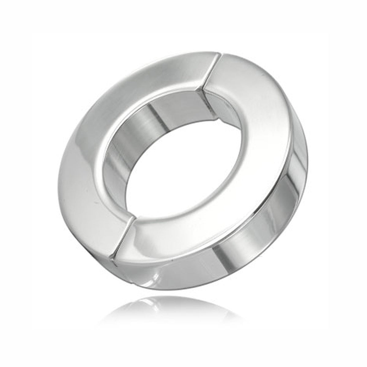 Metal Hard – Anneau à testicules en acier inoxydable, 14 mm