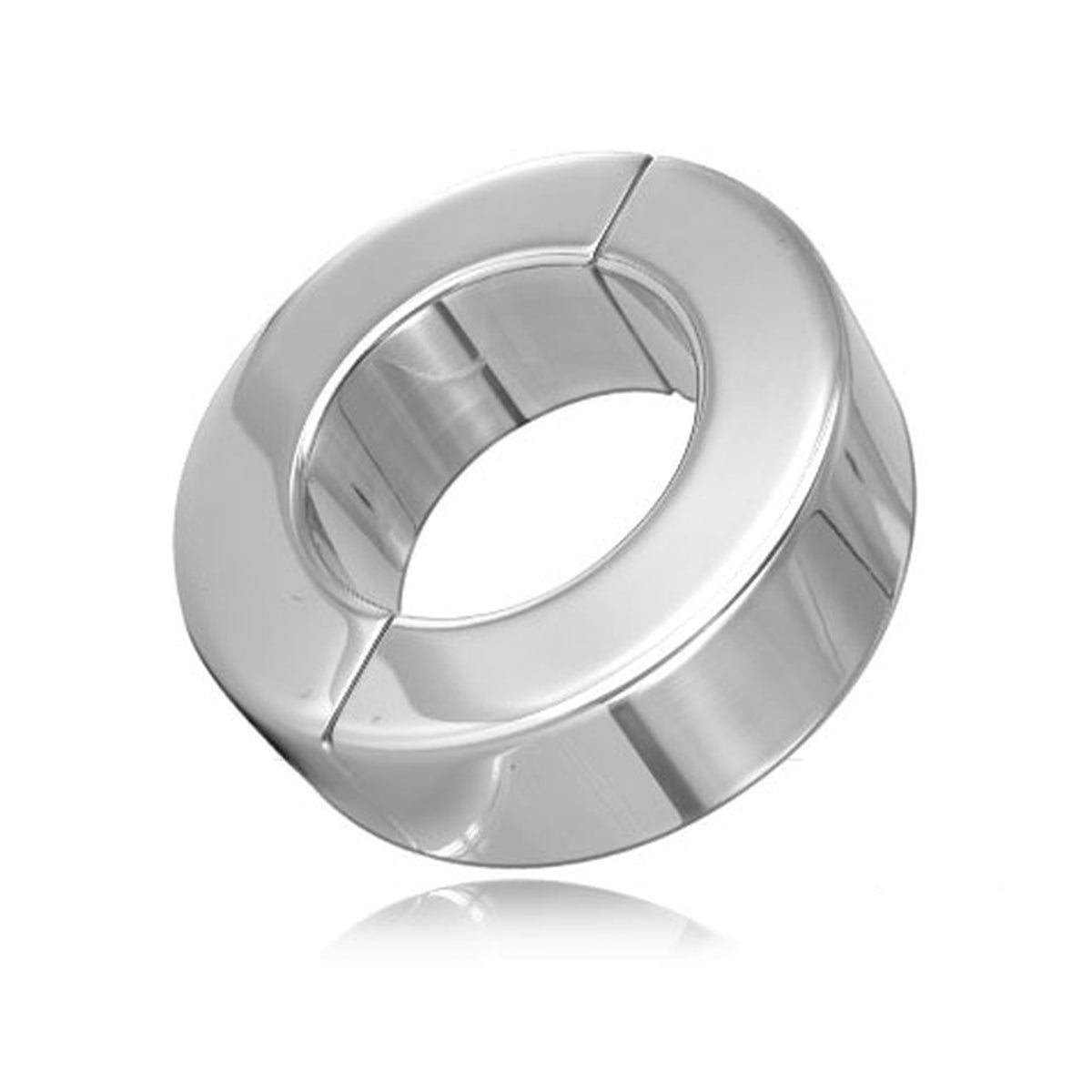Metal Hard – Anneau à testicules en acier inoxydable, 20 mm