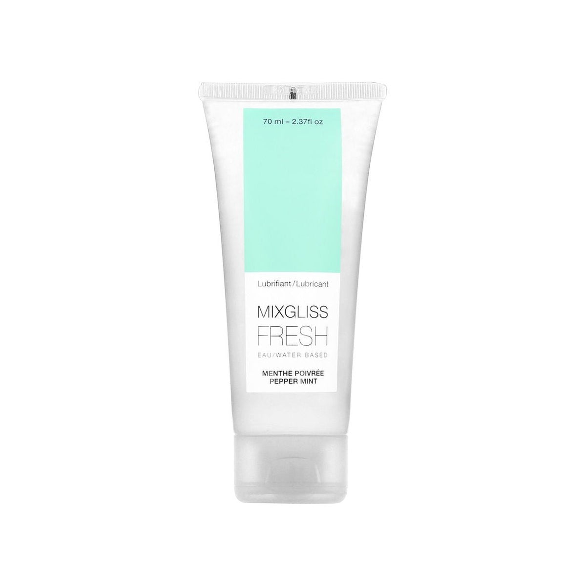 Mixgliss – Lubrifiant base d'eau effet froid, saveur menthe (70 ml)