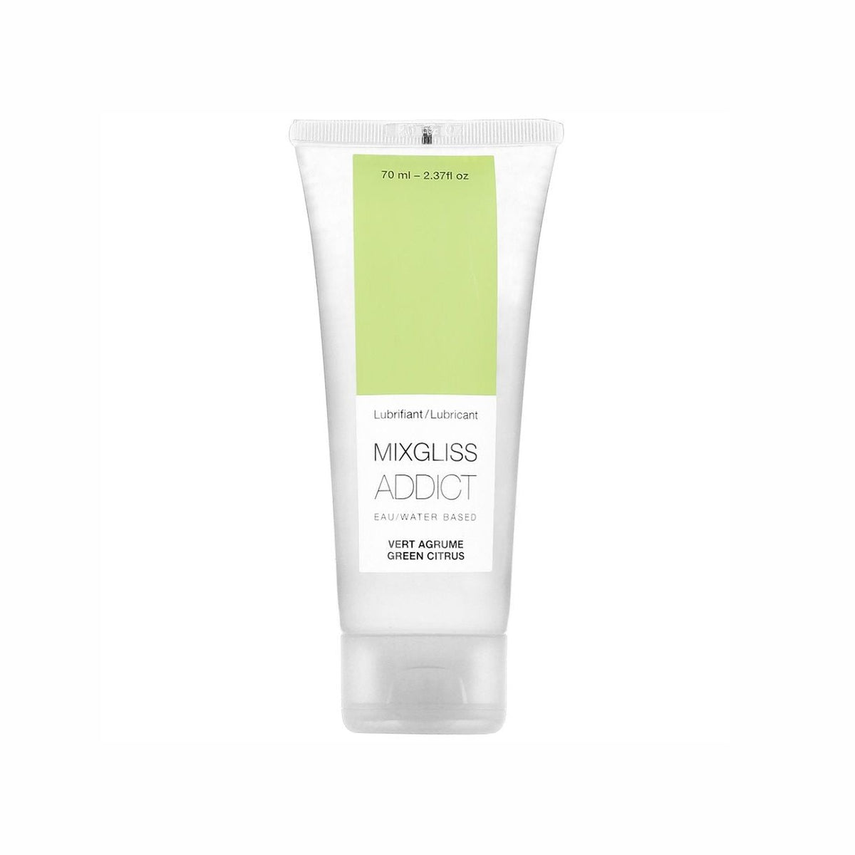 Mixgliss – Lubrifiant à base d'eau, saveur agrumes verts (70 ml)