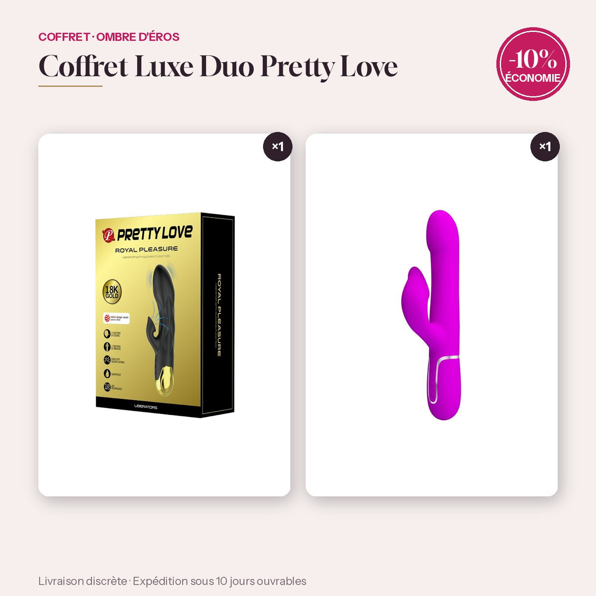 Coffret Luxe Duo Pretty Love (-10%)