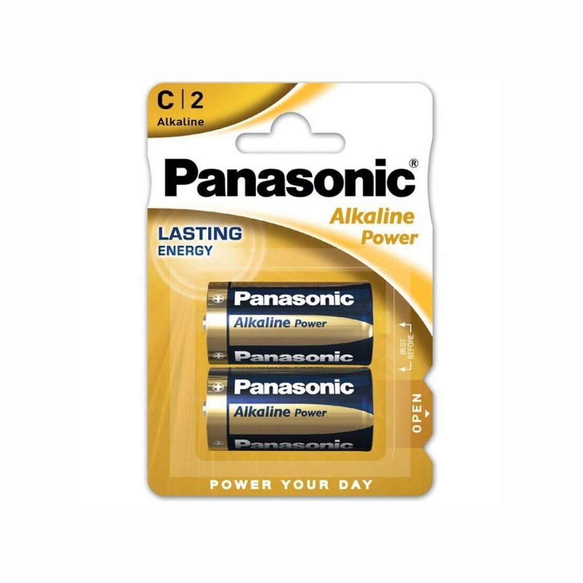 Panasonic – Batterie bronze c lr14 2 unités