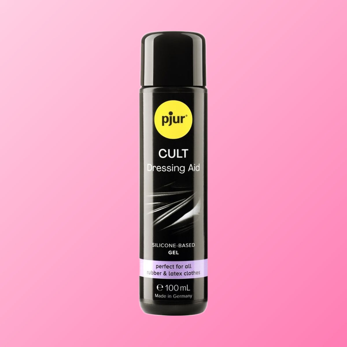 Pjur – Cult, aide à l'habillage pour latex et caoutchouc (100 ml)