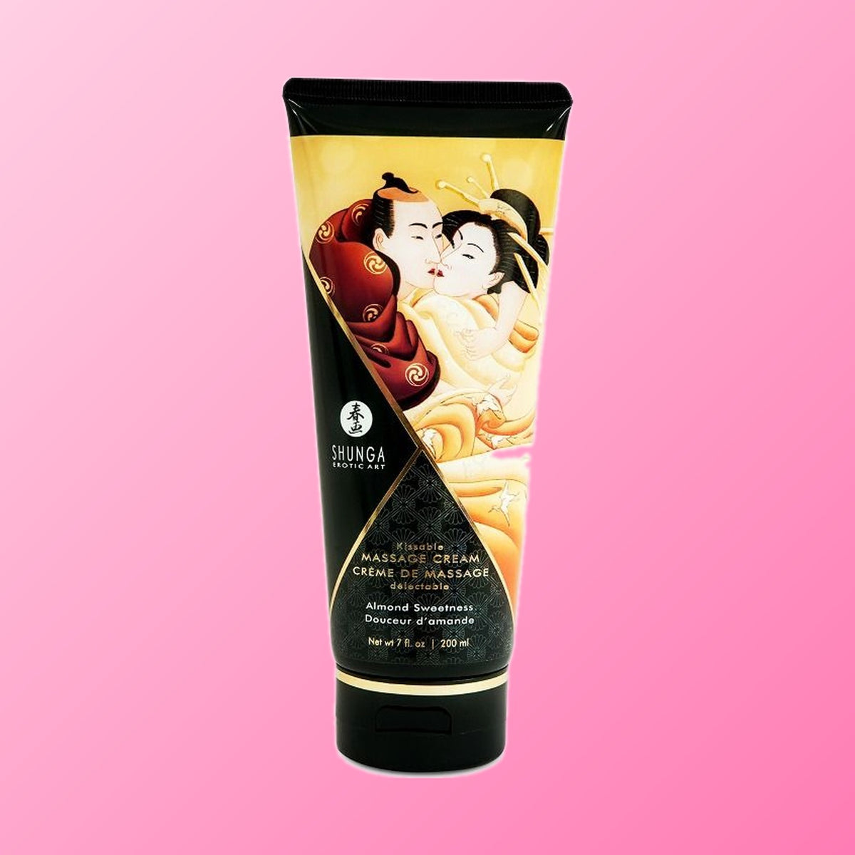 Crème de Massage Baisable - Douceur d'Amande - 7 floz / 200 ml