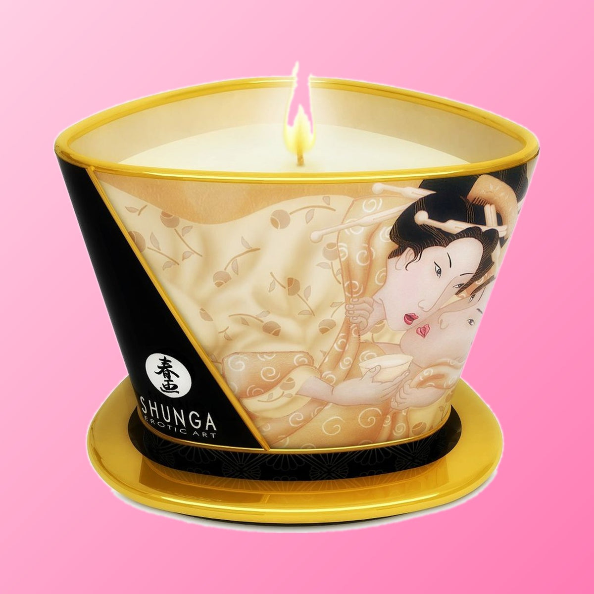 SHUNGA - BOUGIE DE MASSAGE MINI CARESS BY CANDELIGHT VANILLE 170 ML