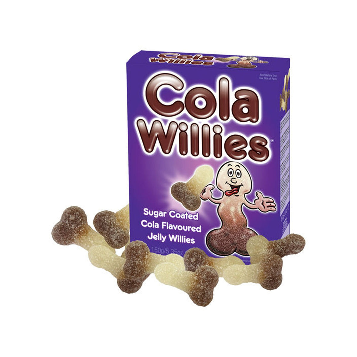 Bonbons goût cola en forme de pénis