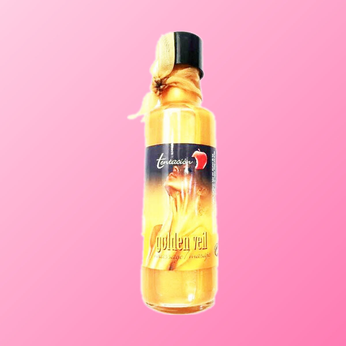 Tentacion – Huile de massage voile dor 100 ml