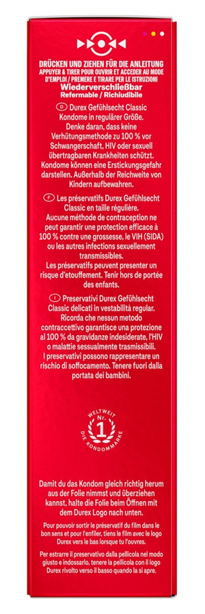 Durex Gefühlsecht Classic 8pcs
