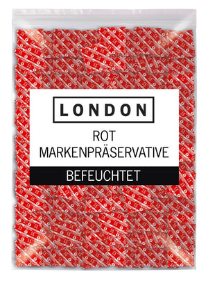 London red condoms 1000 pcs.