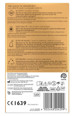 Durex Hautnah Latex-free x 10