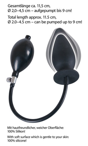 Inflatable Butt Plug Silicone