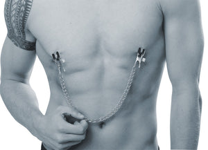 Boob Chain + Nipple Clamps SX