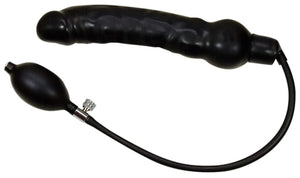 Blow me up Latex Dildo black