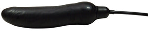 Blow me up Latex Dildo black