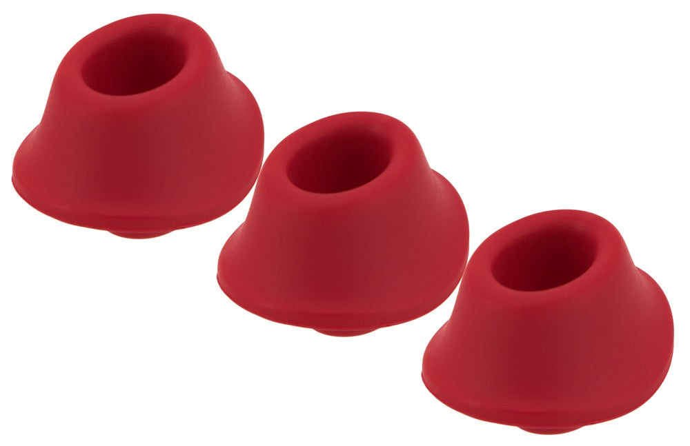 Embouts Womanizer – Rouge · taille M (lot de 3)