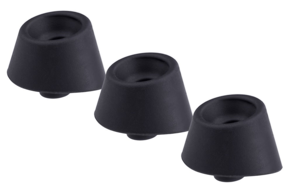Embouts Womanizer [Duo/Duo 2] – Noir · taille M (lot de 3)