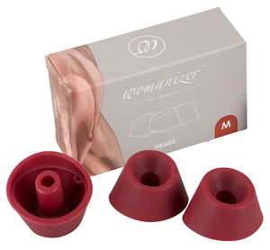 Embouts Womanizer Duo – Bordeaux · taille M (lot de 3)