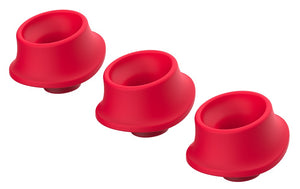 Embouts Womanizer – Rouge · taille L (lot de 3)