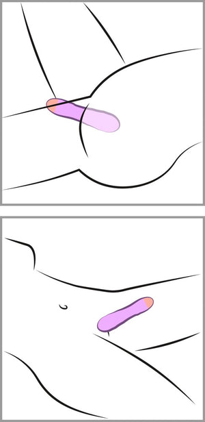 Cuties Mini Vibrator Purple2.G