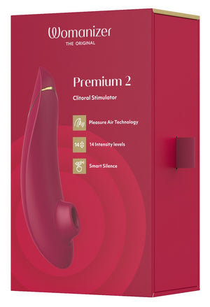 Womanizer Premium 2 – Bordeaux