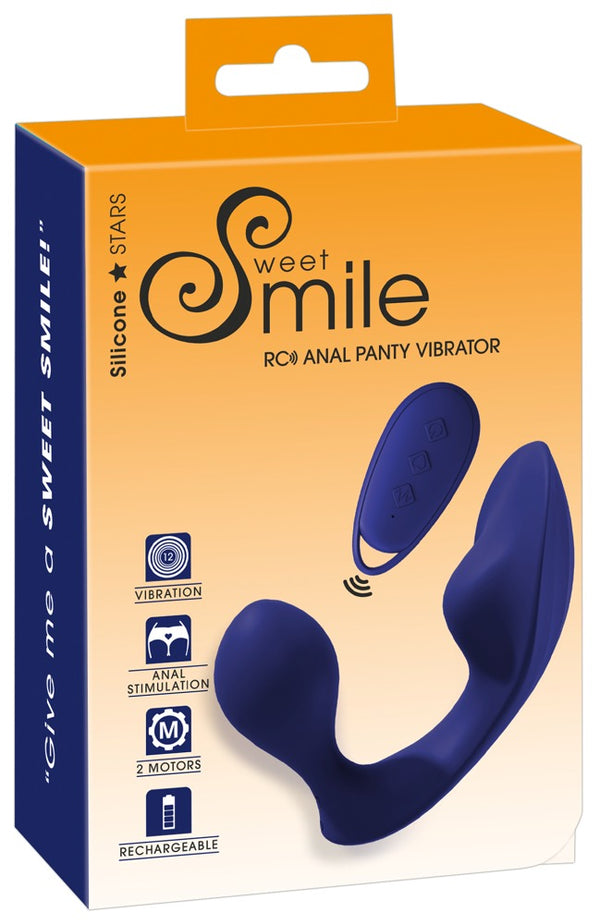Sweet Smile RC Anal Panty Vibe