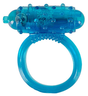 Vibrating cockring blue