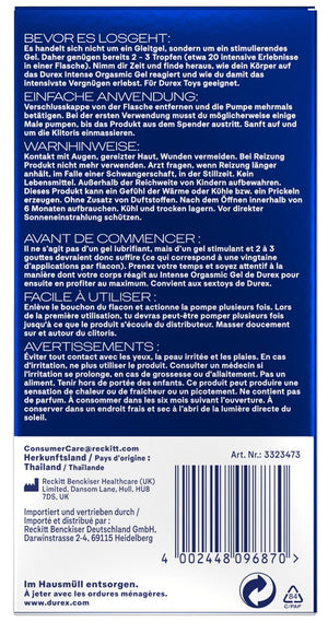 Durex Gel Intense Orgasmic10ml