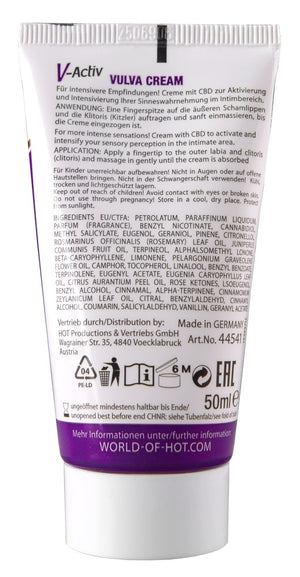 V-Activ Vulva Cream CBD 50 ml