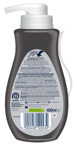 Veet Man Total Pro 400 ml
