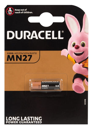 Battery Duracell 27A 10x1