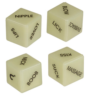 Dice "Glow-in-the-dark" Engl.