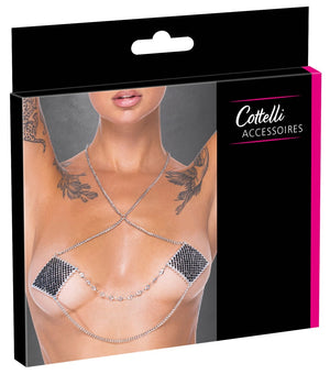 Nipple Jewellery silver chain