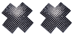 Nipple Jewellery cross black