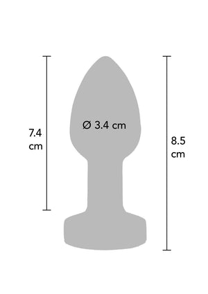The Glider Vibrating Plug Medium