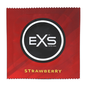 EXS Fraise - Préservatifs - 100 Pièces