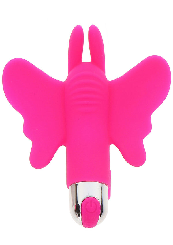 Mini-vibromasseur bullet rechargeable Butterfly Pleaser