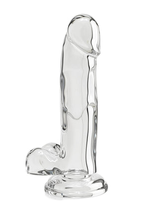 Clear Dildo TPE 18 cm