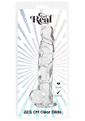 Clear Dildo TPE 22.5 cm