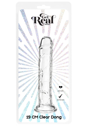 Clear Dong TPE 19 cm