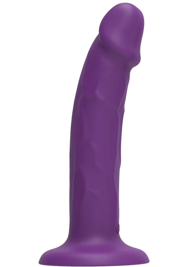 Gode vibrant pour harnais silicone 19,5 cm