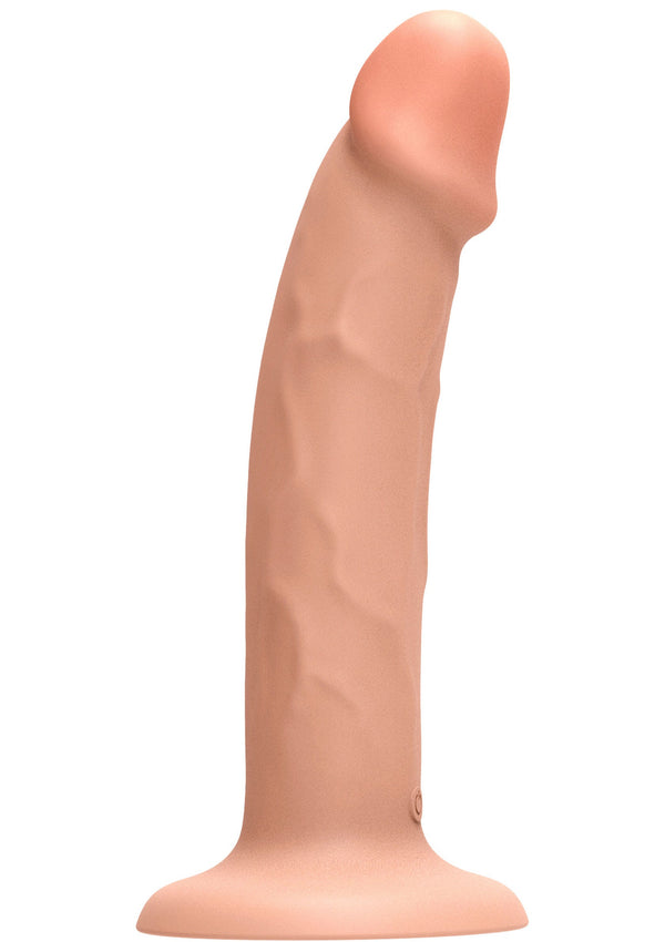 Gode vibrant pour harnais silicone 19,5 cm