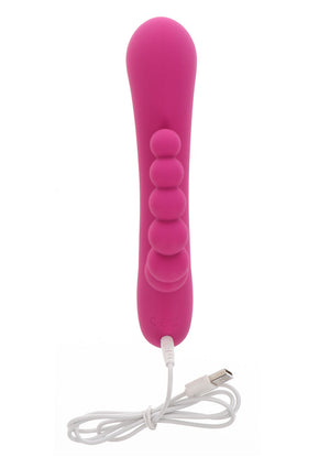 Vibromasseur triple plaisir