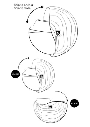 Masturbateur à pression d'air Spin