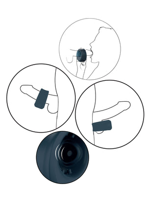 Zephyr Pulsating Stroker & C-Ring