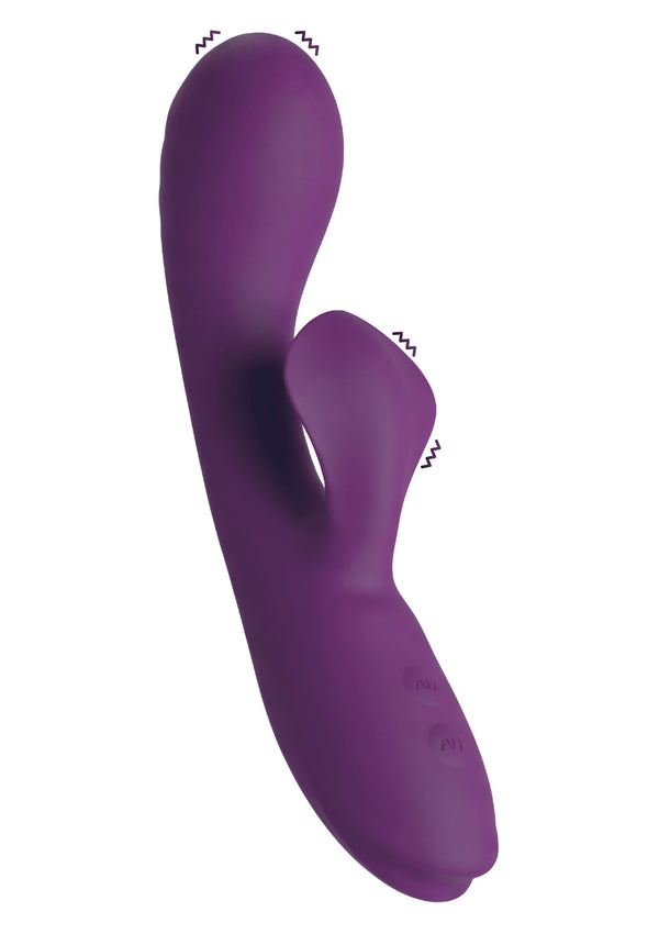 Vibromasseur Rabbit Selene à vibrations grondantes